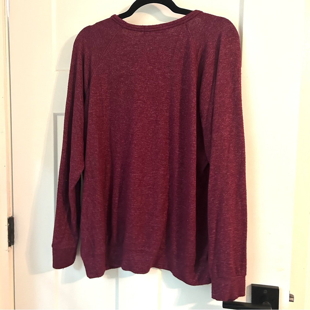 Buffalo David Bitton Deep Red Knit Sweater